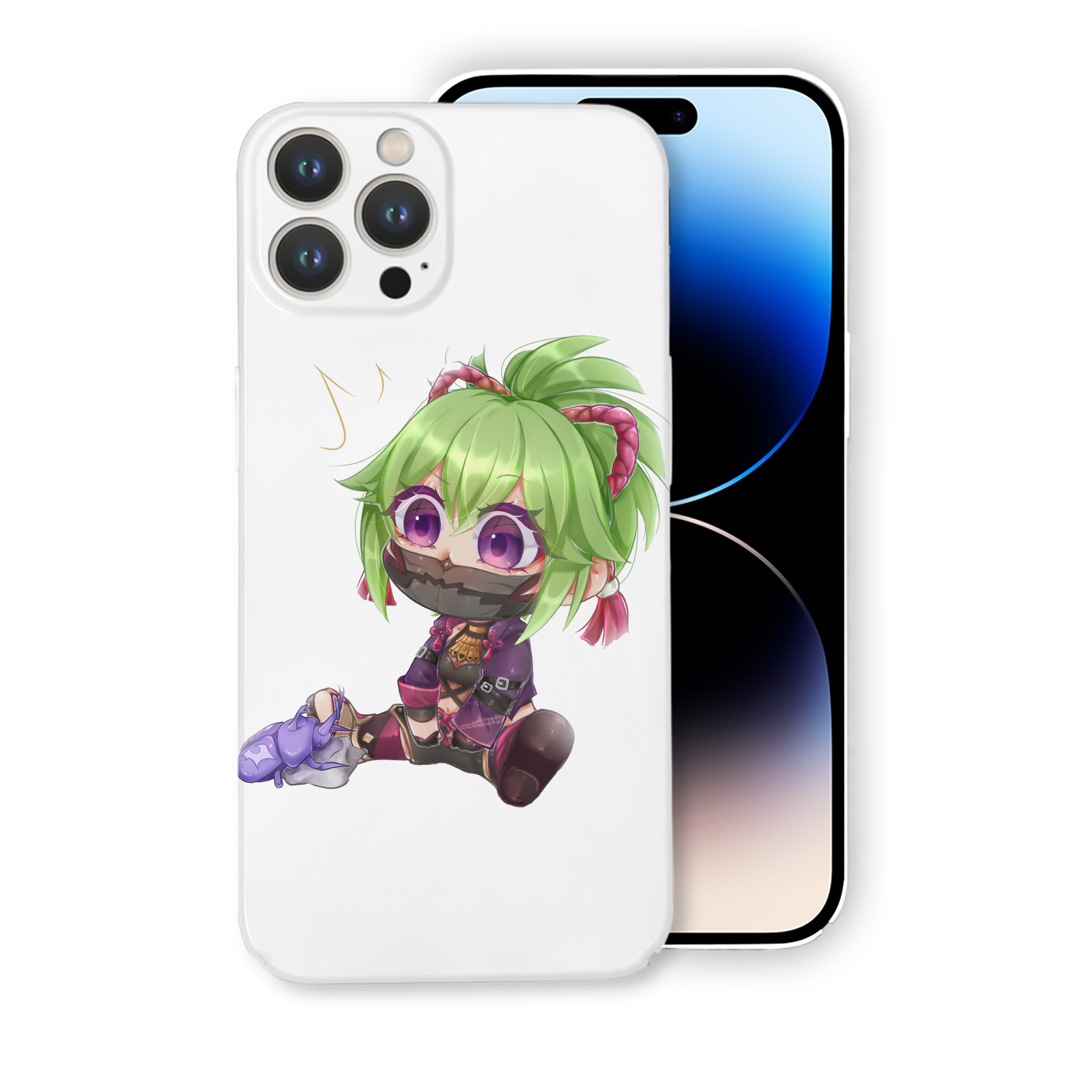 げんし神  久岐忍 くき しのぶ genshin Kuki Shinobu 【iPhone 14シリーズ対応】ハードケース